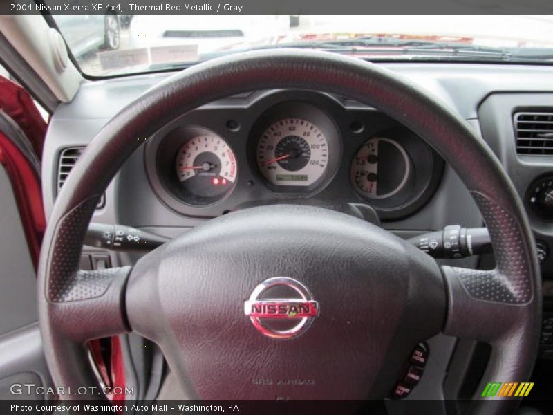 Thermal Red Metallic / Gray 2004 Nissan Xterra XE 4x4