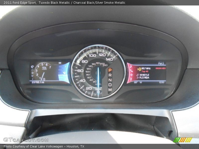 Tuxedo Black Metallic / Charcoal Black/Silver Smoke Metallic 2011 Ford Edge Sport