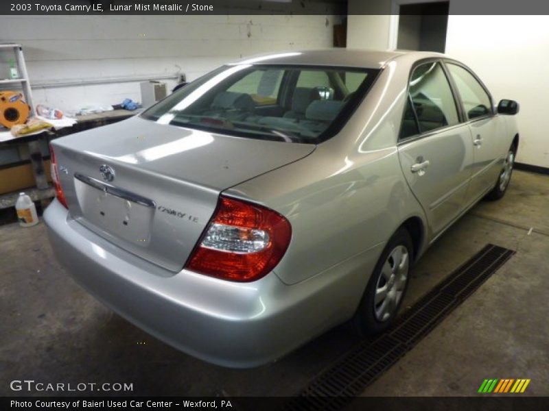 Lunar Mist Metallic / Stone 2003 Toyota Camry LE