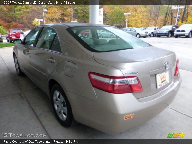 Desert Sand Mica / Bisque 2007 Toyota Camry LE