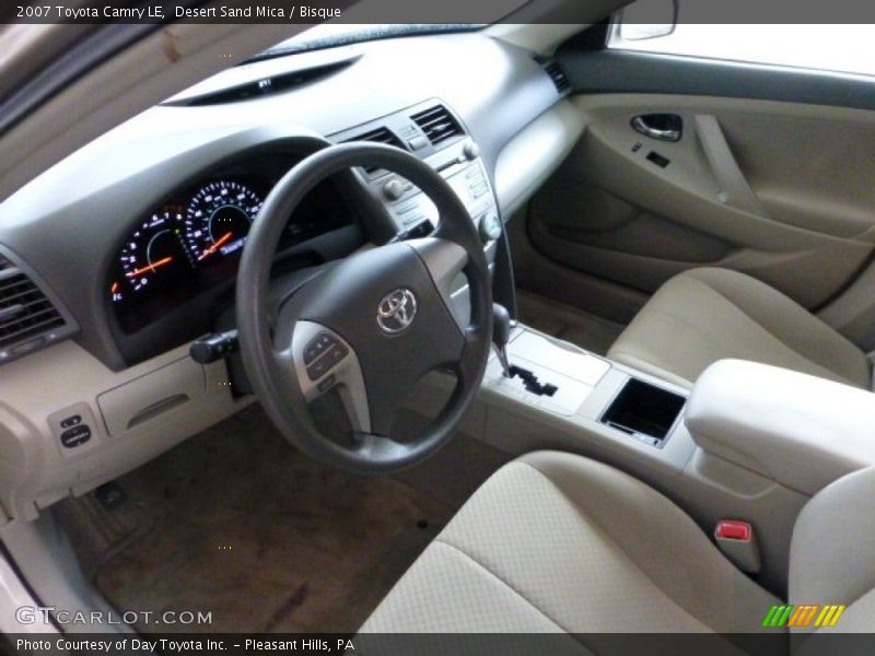 Desert Sand Mica / Bisque 2007 Toyota Camry LE
