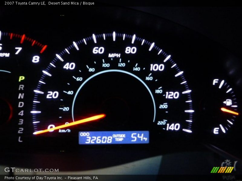 Desert Sand Mica / Bisque 2007 Toyota Camry LE