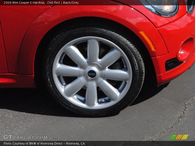 Chili Red / Black/Grey 2009 Mini Cooper S Hardtop