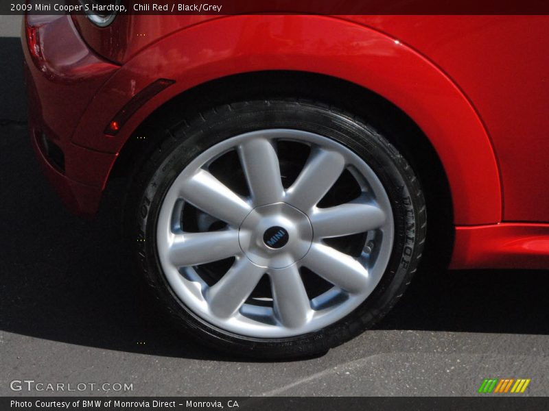 Chili Red / Black/Grey 2009 Mini Cooper S Hardtop