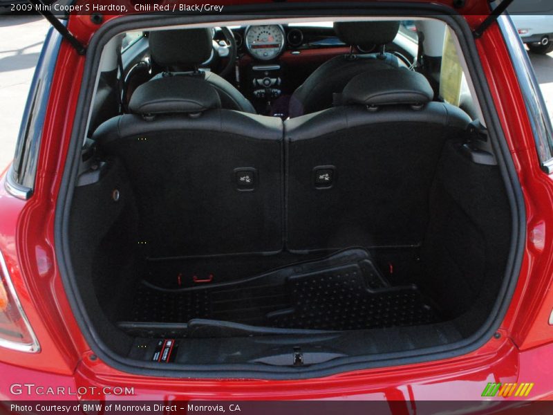 Chili Red / Black/Grey 2009 Mini Cooper S Hardtop