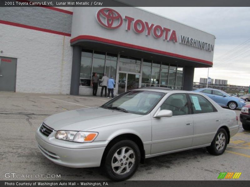 Lunar Mist Metallic / Gray 2001 Toyota Camry LE V6