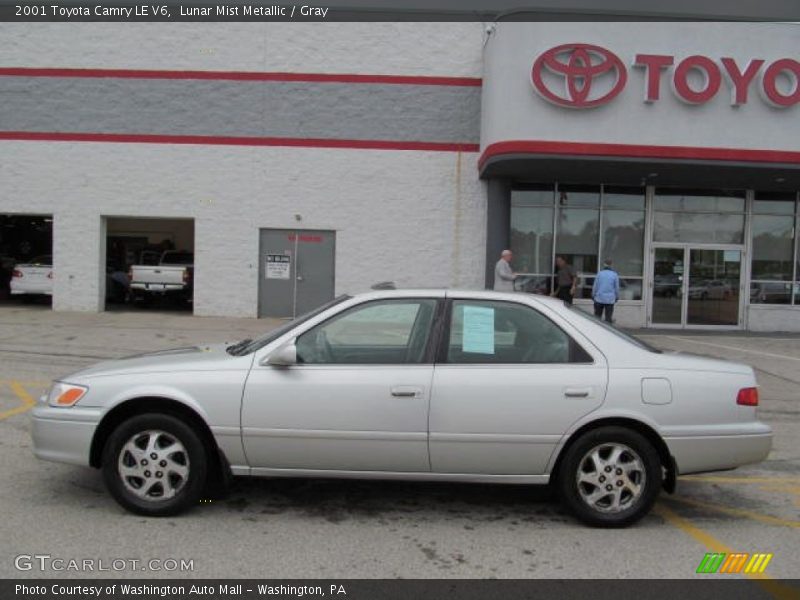 Lunar Mist Metallic / Gray 2001 Toyota Camry LE V6