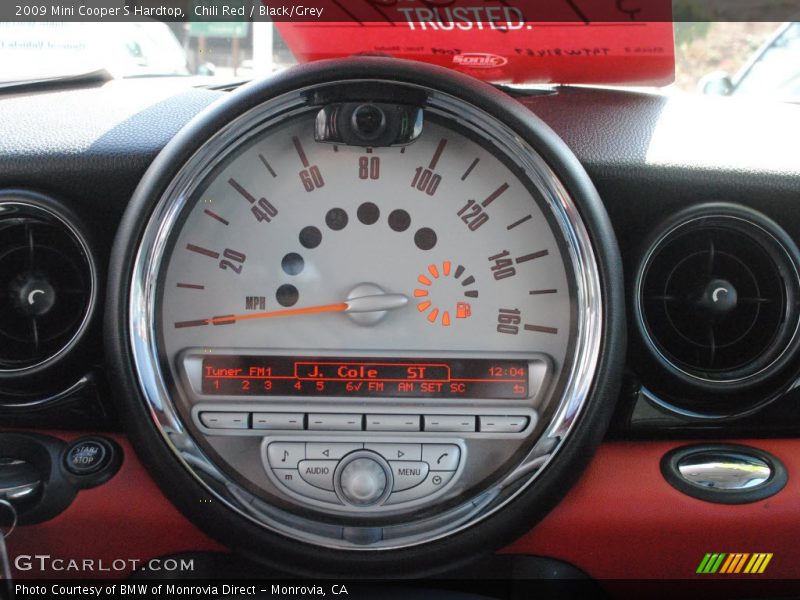 Chili Red / Black/Grey 2009 Mini Cooper S Hardtop