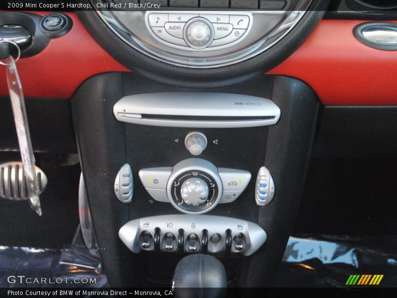 Chili Red / Black/Grey 2009 Mini Cooper S Hardtop