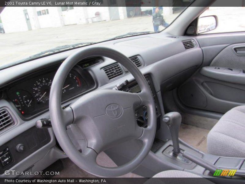 Lunar Mist Metallic / Gray 2001 Toyota Camry LE V6