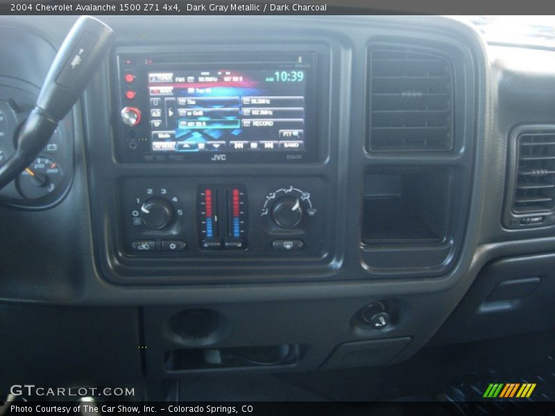 Dark Gray Metallic / Dark Charcoal 2004 Chevrolet Avalanche 1500 Z71 4x4