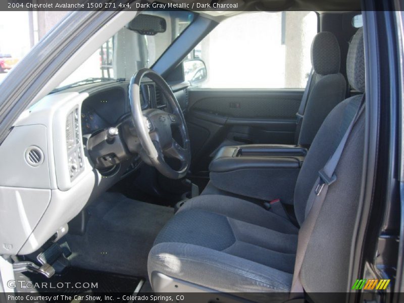 Dark Gray Metallic / Dark Charcoal 2004 Chevrolet Avalanche 1500 Z71 4x4