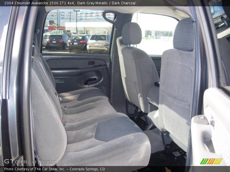 Dark Gray Metallic / Dark Charcoal 2004 Chevrolet Avalanche 1500 Z71 4x4