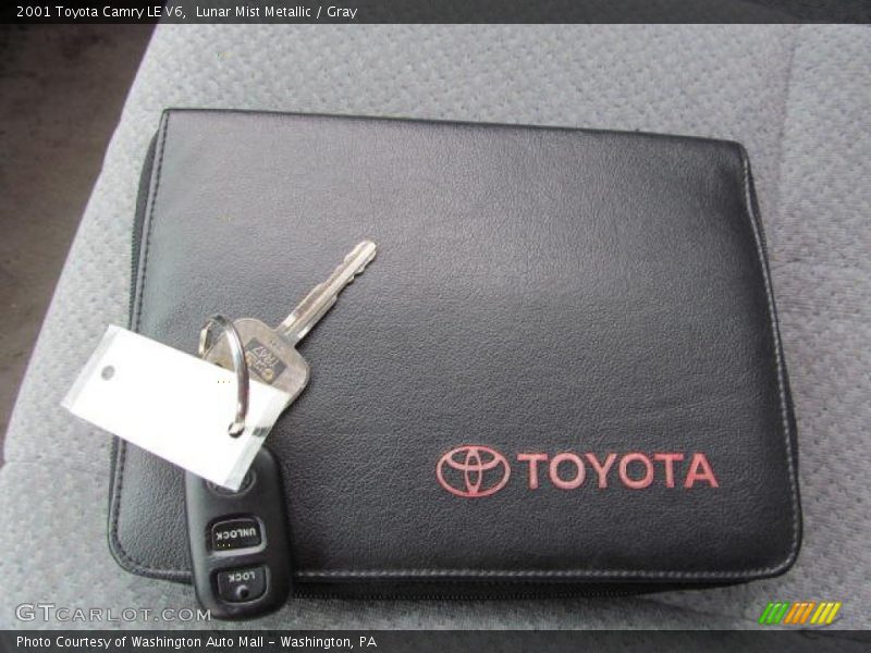 Lunar Mist Metallic / Gray 2001 Toyota Camry LE V6