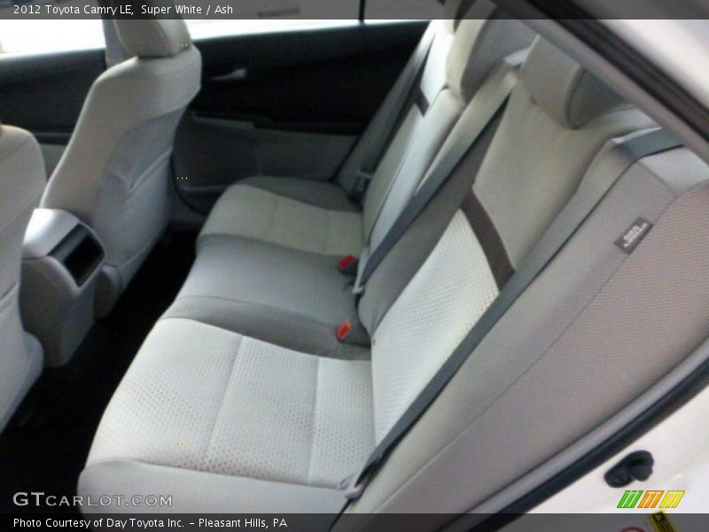 Super White / Ash 2012 Toyota Camry LE