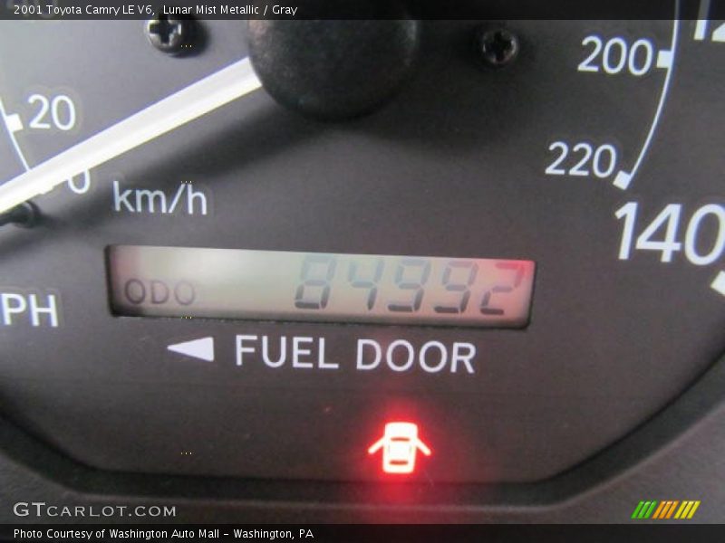 Lunar Mist Metallic / Gray 2001 Toyota Camry LE V6