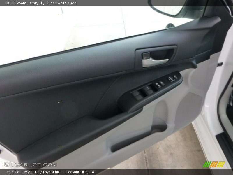 Super White / Ash 2012 Toyota Camry LE