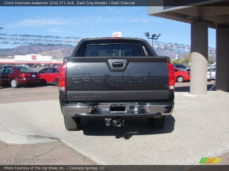 Dark Gray Metallic / Dark Charcoal 2004 Chevrolet Avalanche 1500 Z71 4x4