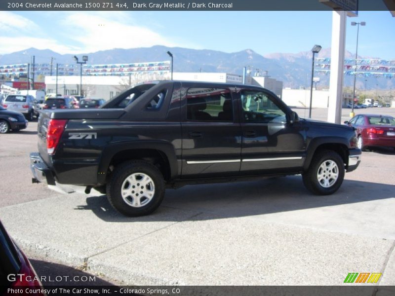 Dark Gray Metallic / Dark Charcoal 2004 Chevrolet Avalanche 1500 Z71 4x4