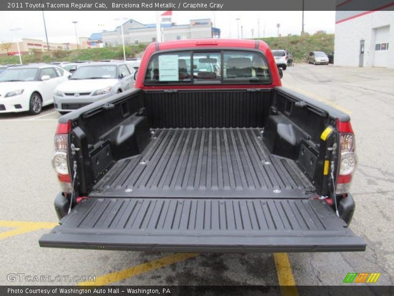 Barcelona Red Metallic / Graphite Gray 2011 Toyota Tacoma Regular Cab