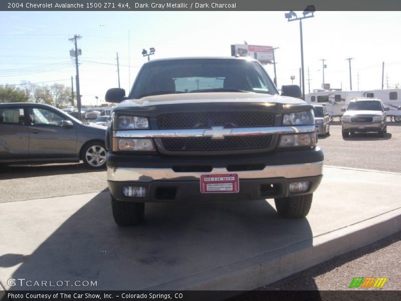 Dark Gray Metallic / Dark Charcoal 2004 Chevrolet Avalanche 1500 Z71 4x4