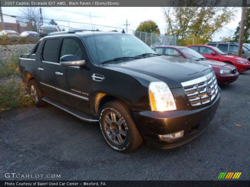 Black Raven / Ebony/Ebony 2007 Cadillac Escalade EXT AWD