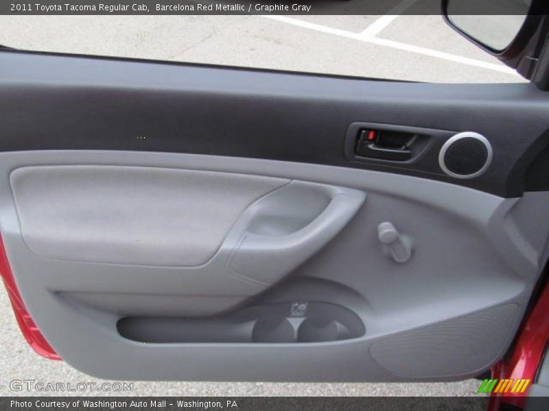 Barcelona Red Metallic / Graphite Gray 2011 Toyota Tacoma Regular Cab