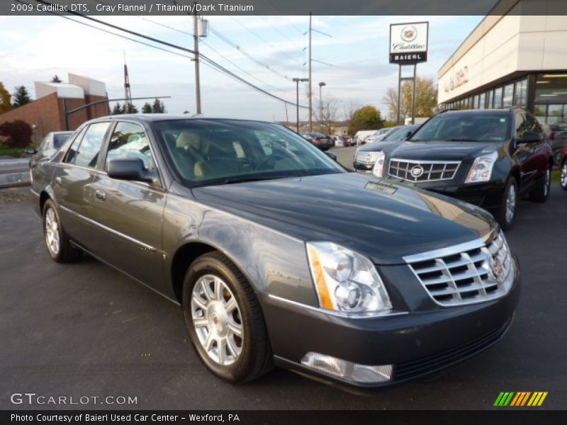 Gray Flannel / Titanium/Dark Titanium 2009 Cadillac DTS