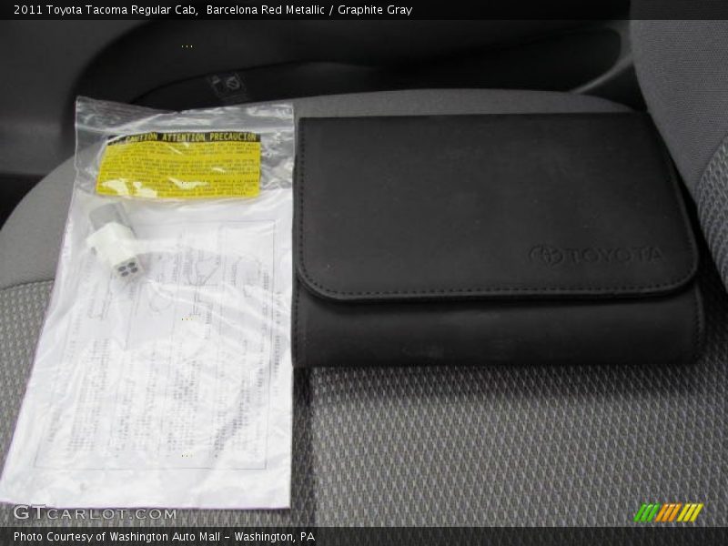 Barcelona Red Metallic / Graphite Gray 2011 Toyota Tacoma Regular Cab