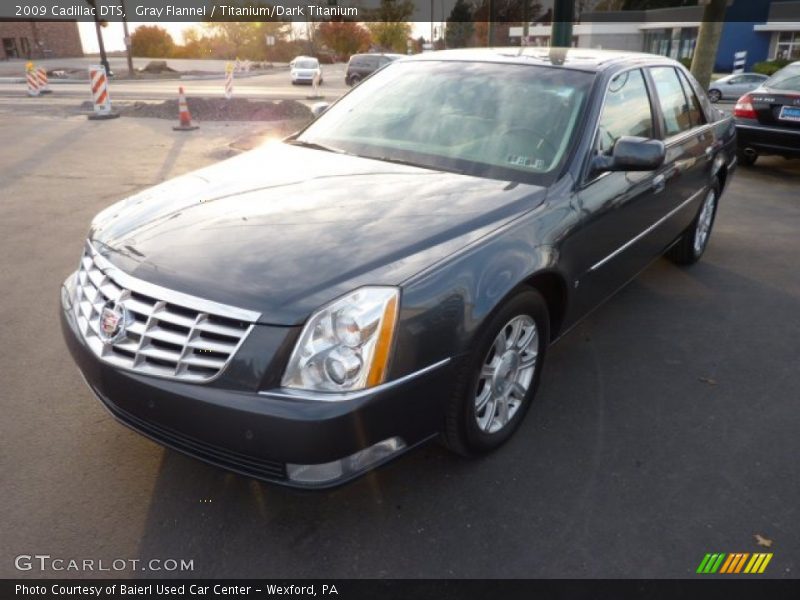 Gray Flannel / Titanium/Dark Titanium 2009 Cadillac DTS