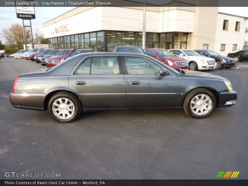 Gray Flannel / Titanium/Dark Titanium 2009 Cadillac DTS