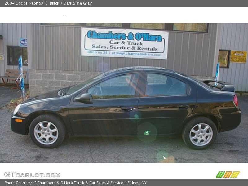Black / Dark Slate Gray 2004 Dodge Neon SXT