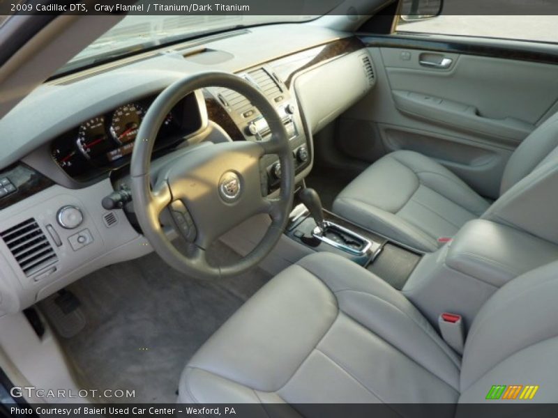 Gray Flannel / Titanium/Dark Titanium 2009 Cadillac DTS