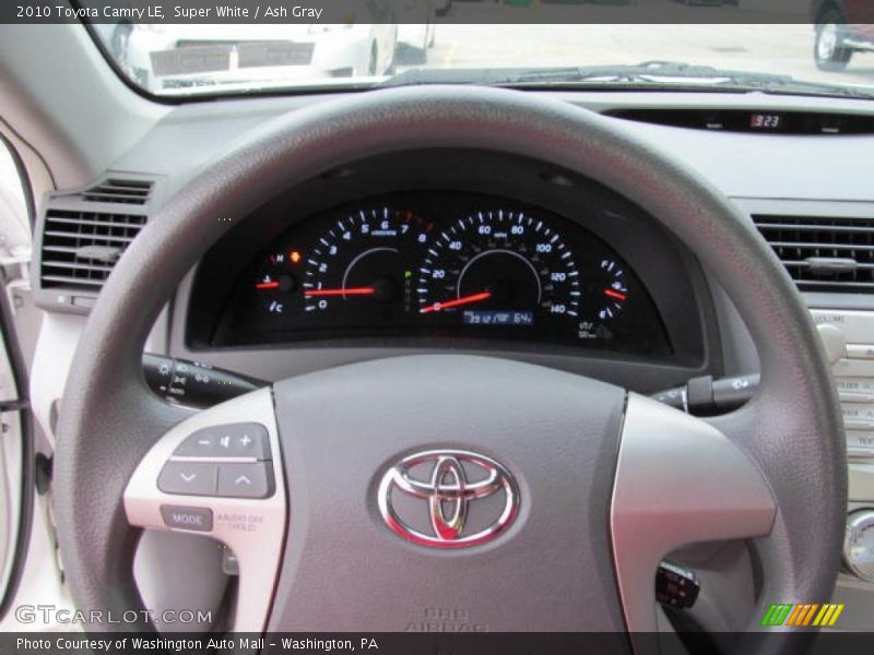 Super White / Ash Gray 2010 Toyota Camry LE