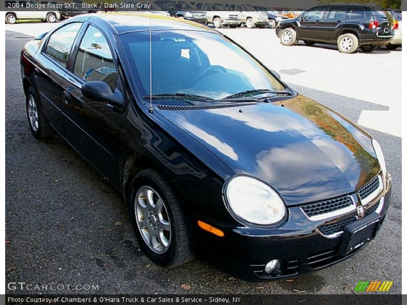 Black / Dark Slate Gray 2004 Dodge Neon SXT