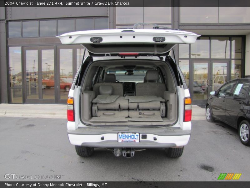 Summit White / Gray/Dark Charcoal 2004 Chevrolet Tahoe Z71 4x4
