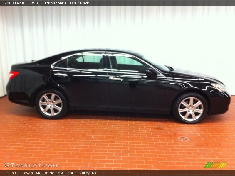 Black Sapphire Pearl / Black 2008 Lexus ES 350