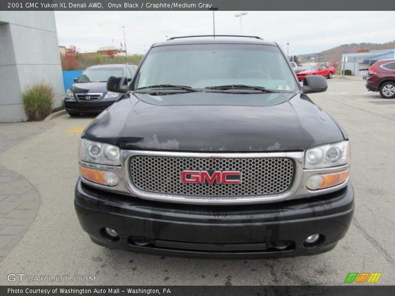 Onyx Black / Graphite/Medium Gray 2001 GMC Yukon XL Denali AWD