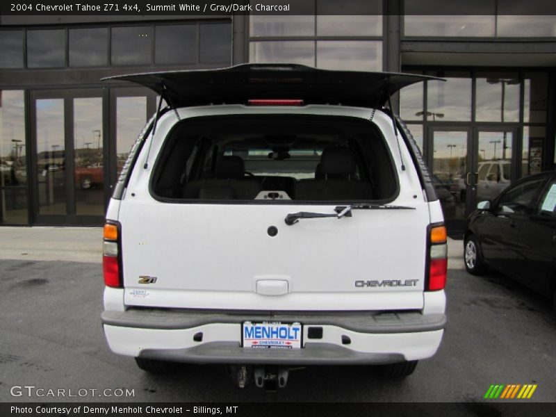 Summit White / Gray/Dark Charcoal 2004 Chevrolet Tahoe Z71 4x4