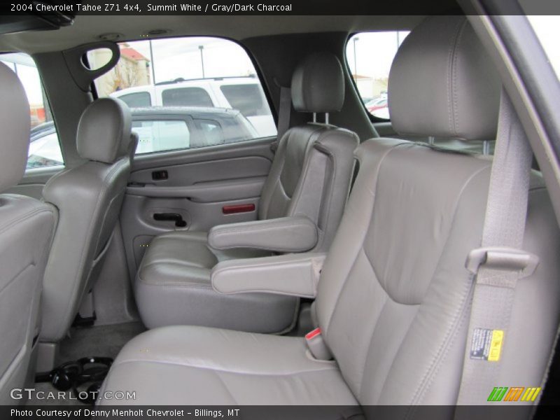 Summit White / Gray/Dark Charcoal 2004 Chevrolet Tahoe Z71 4x4