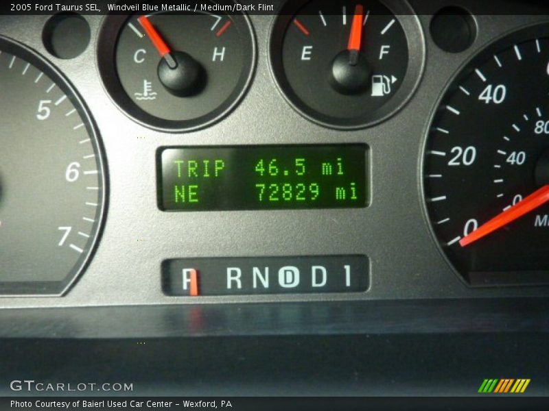 Windveil Blue Metallic / Medium/Dark Flint 2005 Ford Taurus SEL