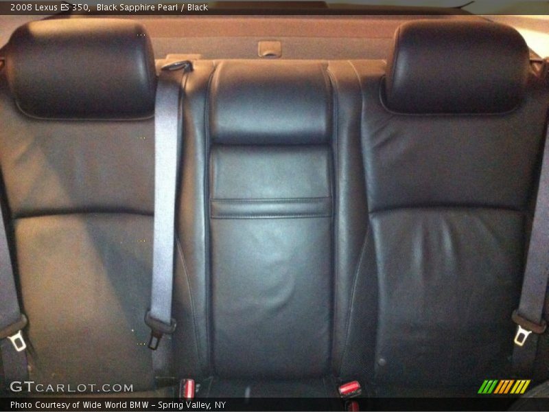 Black Sapphire Pearl / Black 2008 Lexus ES 350