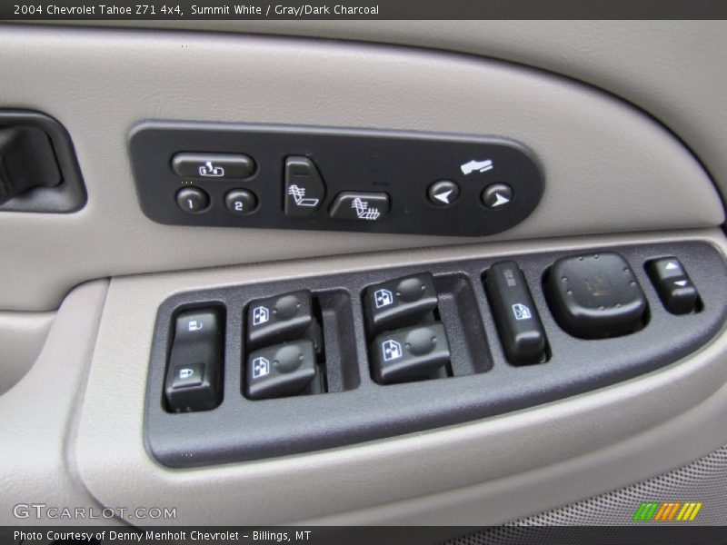 Summit White / Gray/Dark Charcoal 2004 Chevrolet Tahoe Z71 4x4
