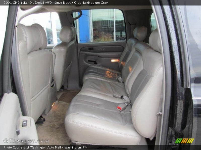 Onyx Black / Graphite/Medium Gray 2001 GMC Yukon XL Denali AWD
