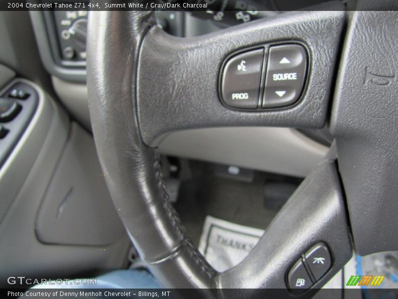 Summit White / Gray/Dark Charcoal 2004 Chevrolet Tahoe Z71 4x4
