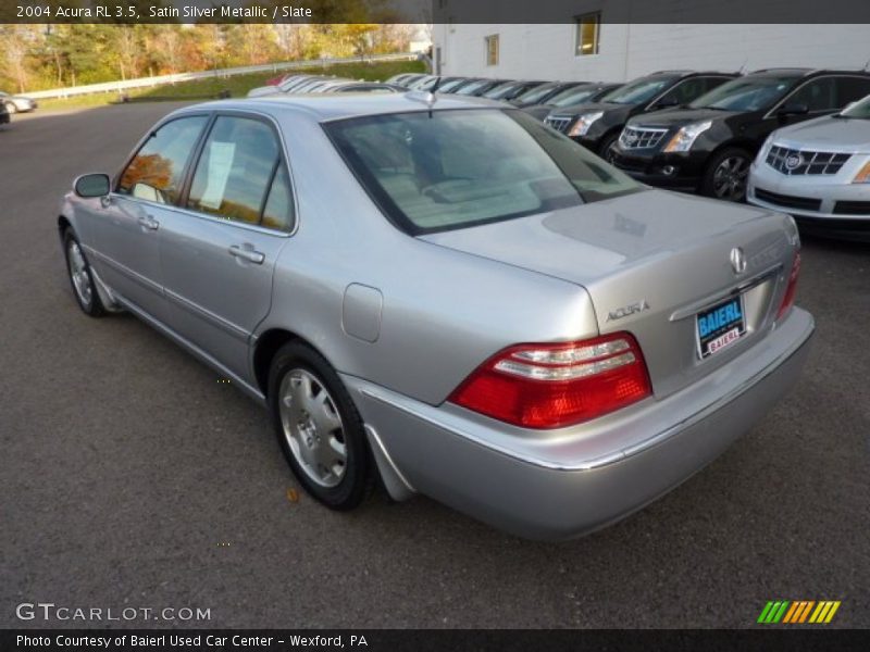 Satin Silver Metallic / Slate 2004 Acura RL 3.5