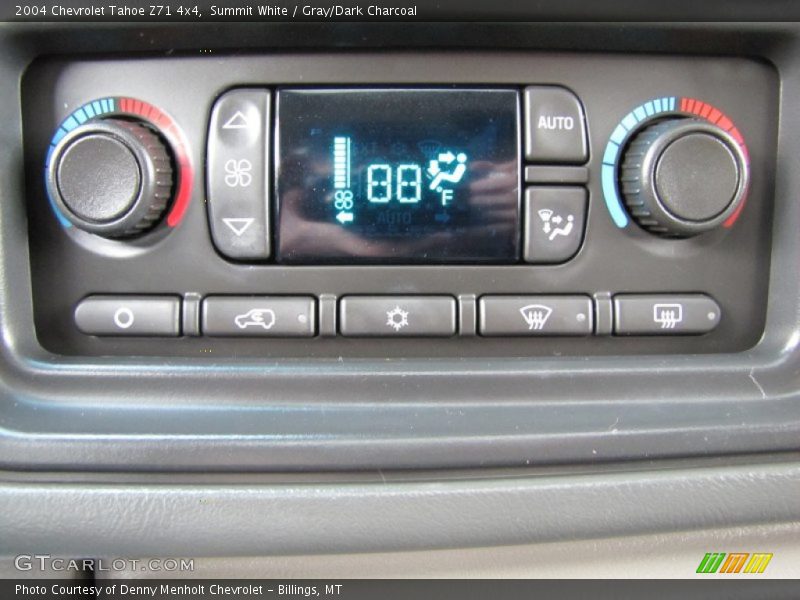 Summit White / Gray/Dark Charcoal 2004 Chevrolet Tahoe Z71 4x4