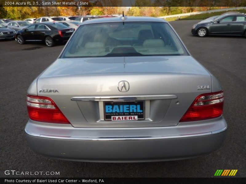 Satin Silver Metallic / Slate 2004 Acura RL 3.5