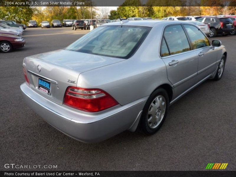 Satin Silver Metallic / Slate 2004 Acura RL 3.5