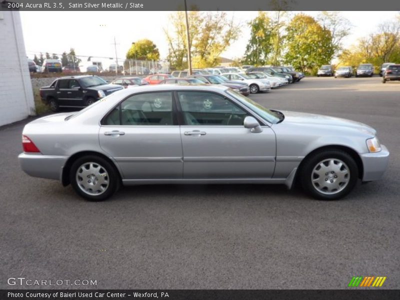 Satin Silver Metallic / Slate 2004 Acura RL 3.5